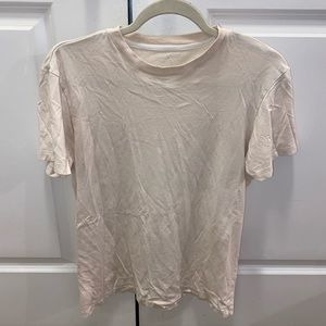 Banana Republic Basic Beige T-Shirt Size S